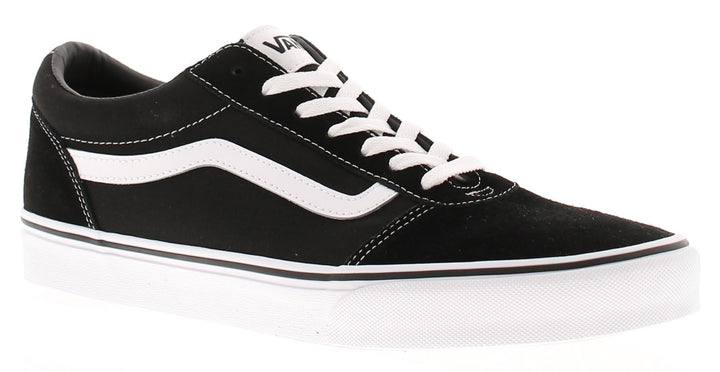 Vans Ward Herrenschuhe Schnürschuhe Rot Freizeit 40.5 EU Black And White, 40.5 EU Black And White