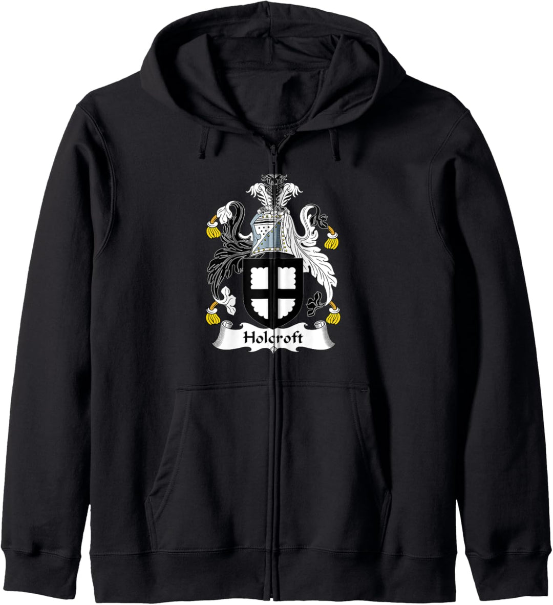 Holcroft Wappen - Familienwappen Kapuzenjacke