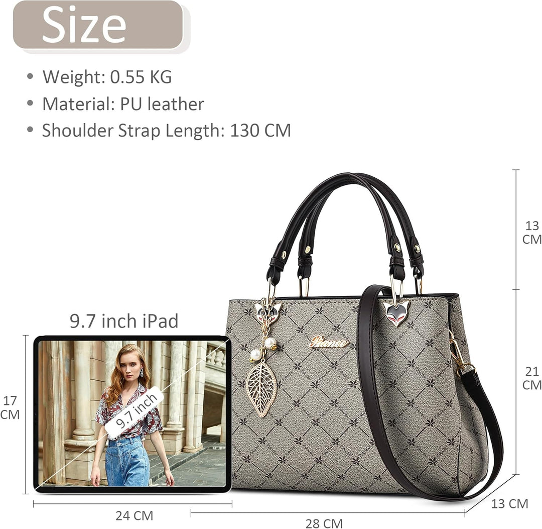 DIRRONA Damen Mode Grau A, Grau A