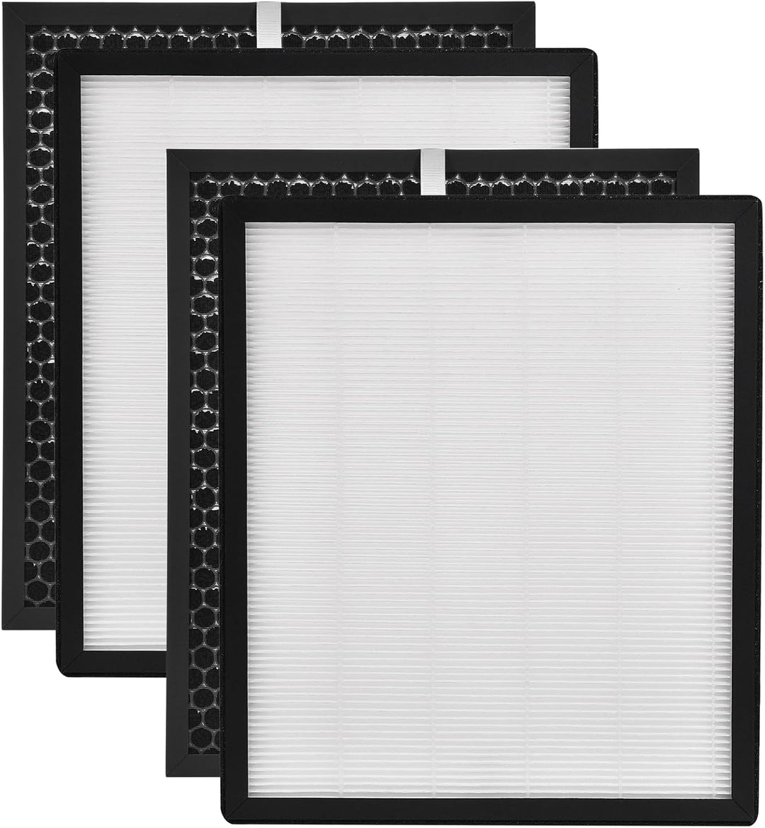 Rebirthcare 2 set ersatzfilter für levoit lv-pur131 / lv-pur131s luftreiniger, ersatz lv-pur131-rf
