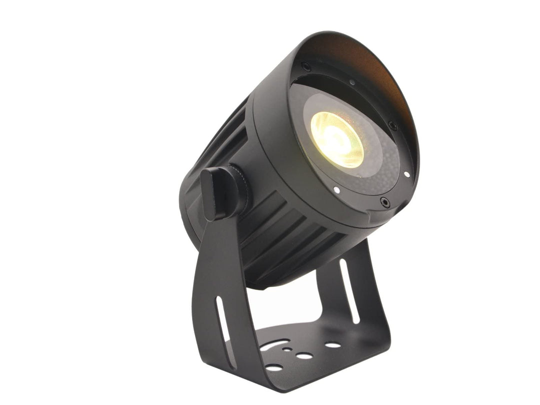 EUROLITE LED Outdoor Spot 18W WW mit Erdspiess | Wetterfester LED-Spot (IP65) mit 18-W-LED, inkl. IR