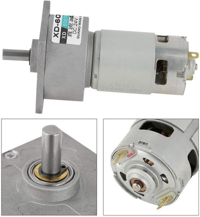 5-600 RPM Speed Reducer Getriebemotor DC 12/24V 35W CW/CCW Micro Hohe Drehmoment Drehzahl Getriebe