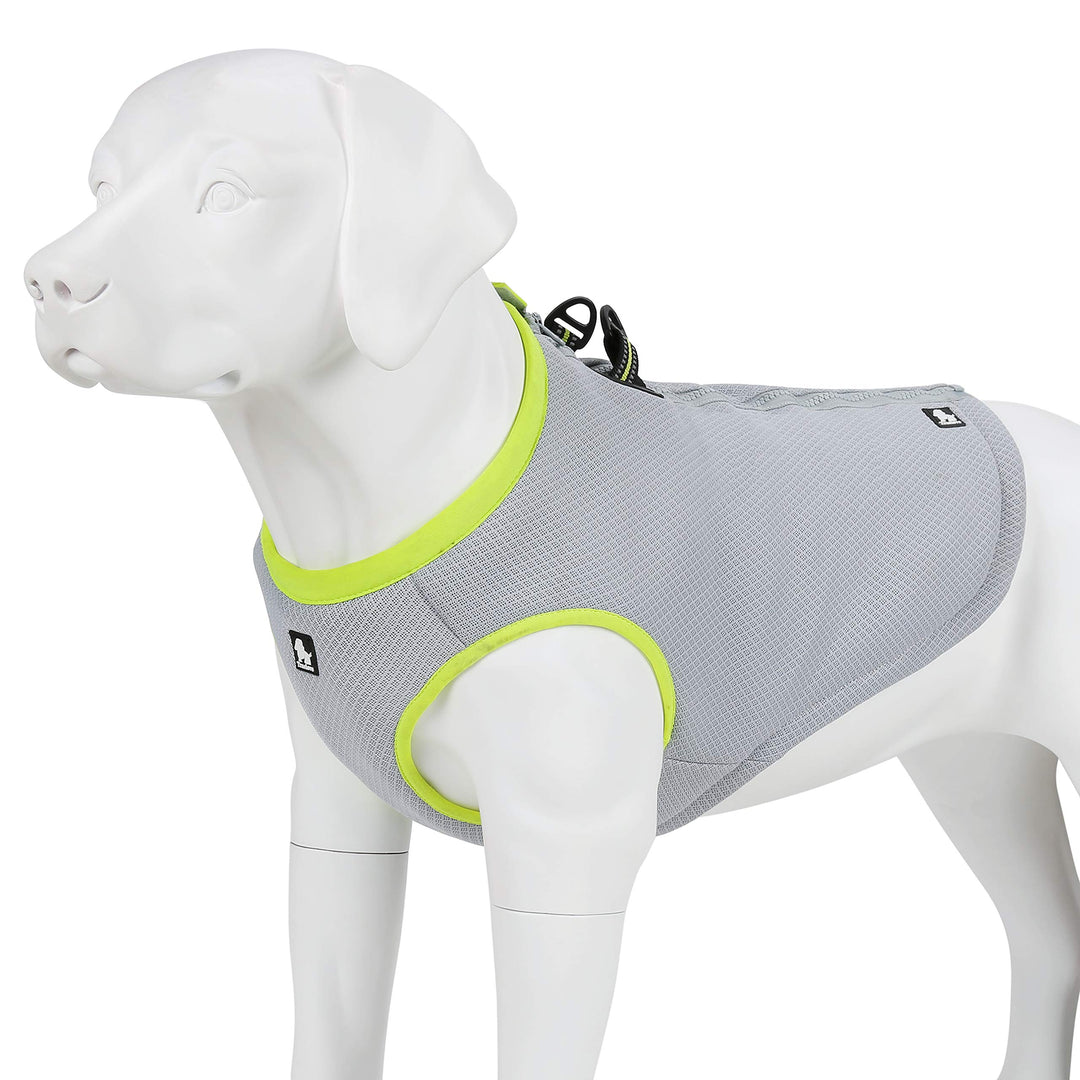 MOKCCI Truelove kühlweste für Hunde Hund Kühlweste Geschirr Kühler Jacke mit Verstellbare Reissversc
