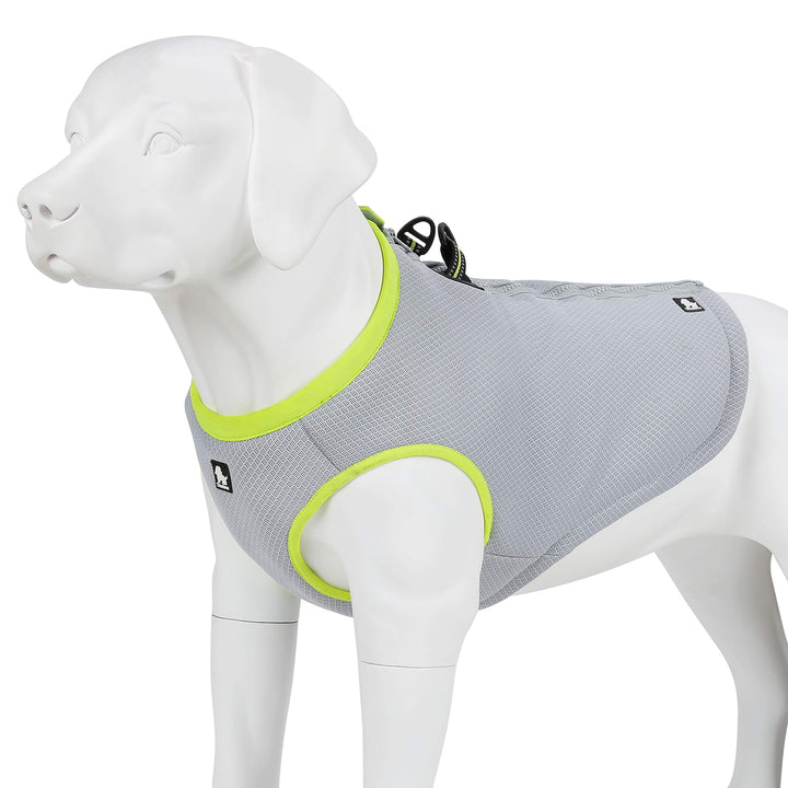 MOKCCI Truelove kühlweste für Hunde Hund Kühlweste Geschirr Kühler Jacke mit Verstellbare Reissversc