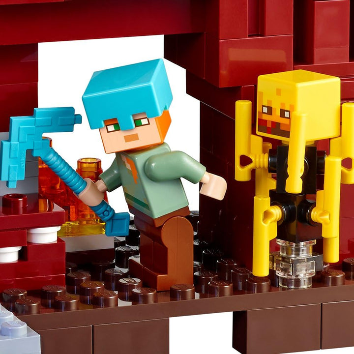 LEGO Minecraft 21122 the Nether Fortress Building Kit