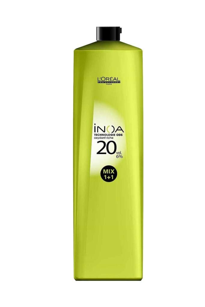 L'Oréal Professionnel Inoa 20 VOL 200 Oxydant V034, 1 L (1er Pack) Inoa 1 l (1er Pack), Inoa 1 l (1e