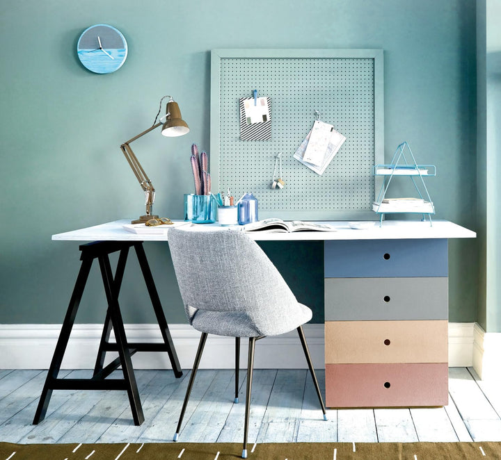 Dulux Fresh Up Farbe für Küchen, Möbel, Türen, 2L, WEISS, glänzend | einfache Renovierung + Anwendun