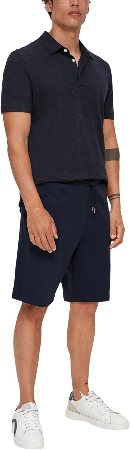 s.Oliver Herren Sweat Short, Blau 5955