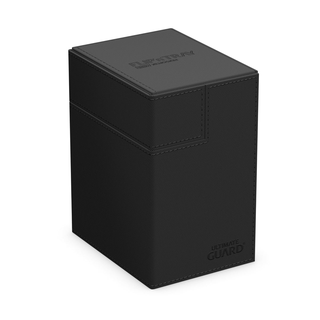 Ultimate Guard 133 Plus Xenoskin Flip n Tray Case, schwarz, Schwarz