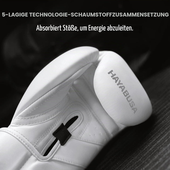Hayabusa T3 Kanpeki Bokshandschoenen 16oz Weiss, 16oz Weiss