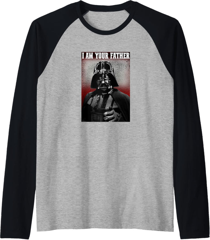 Star Wars Stern Vader I am Your Father Finger Point Raglan