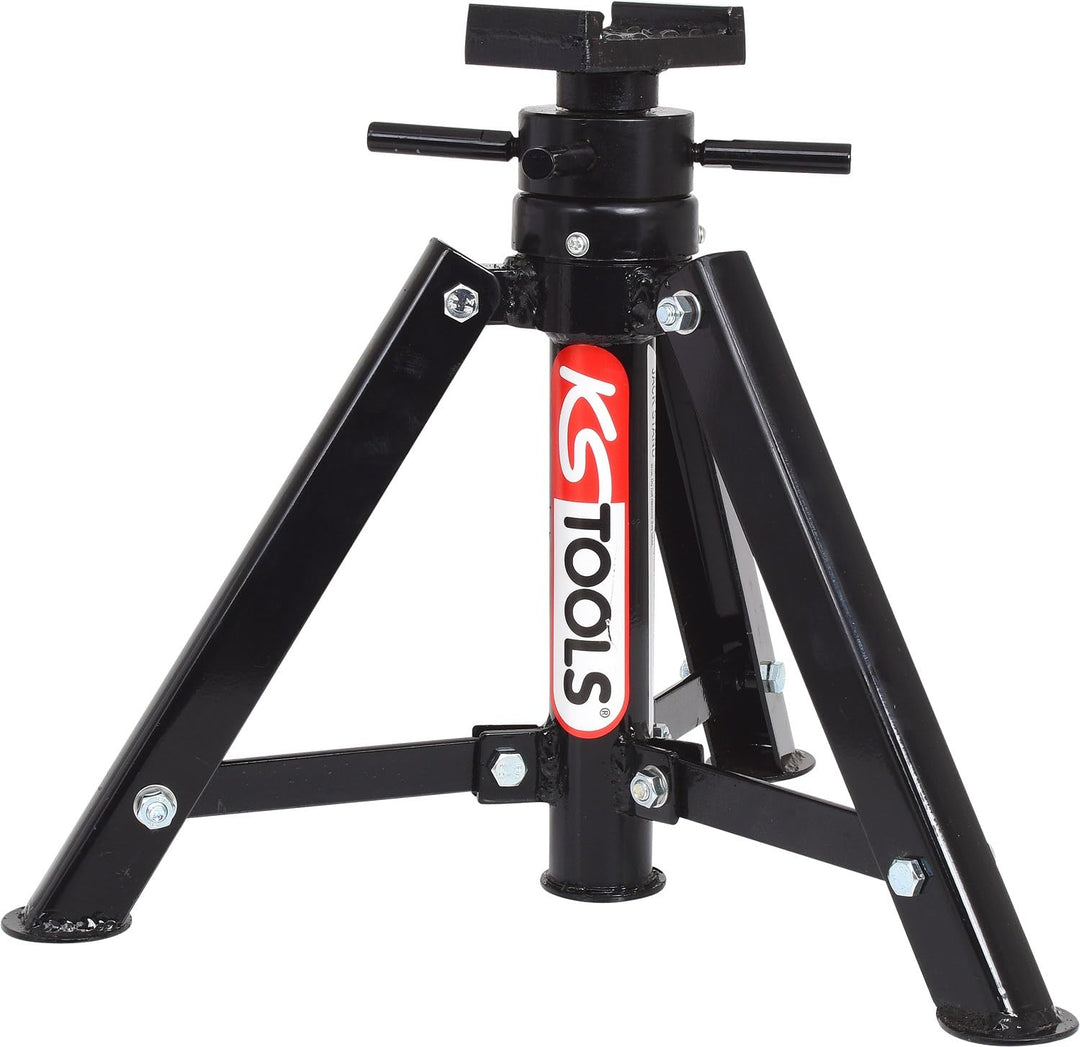 KS Tools 160.0441 Stahl-Spindel-Unterstellbock, 12t, 456-710mm