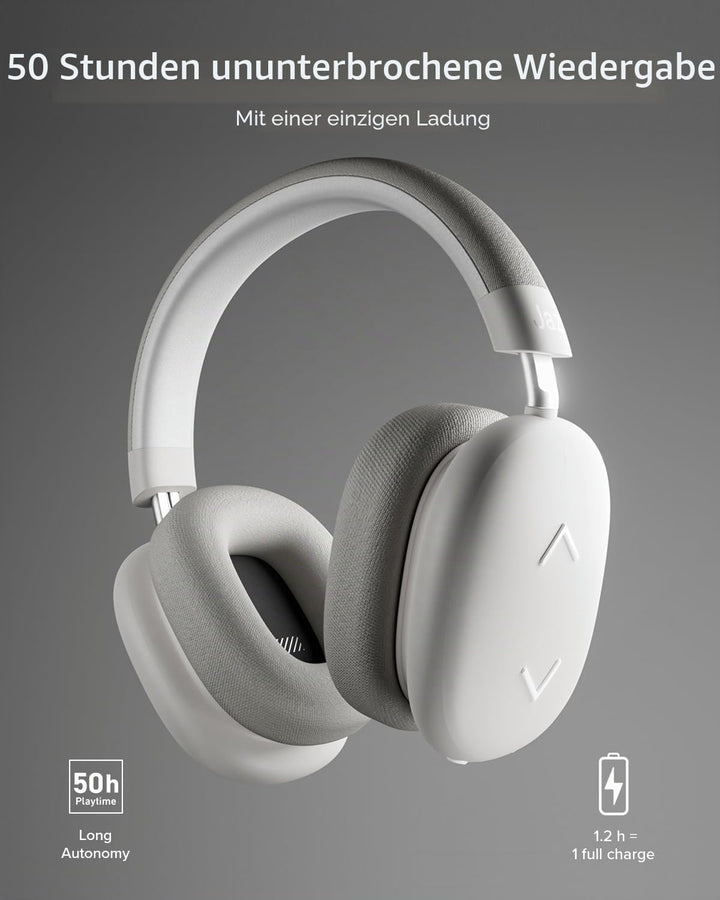 JAZ Pure Wave – Wireless Gaming On-Ear Kopfhörer, Niedrige Latenz, 3,5-mm-Klinkenanschluss, Mikrofon