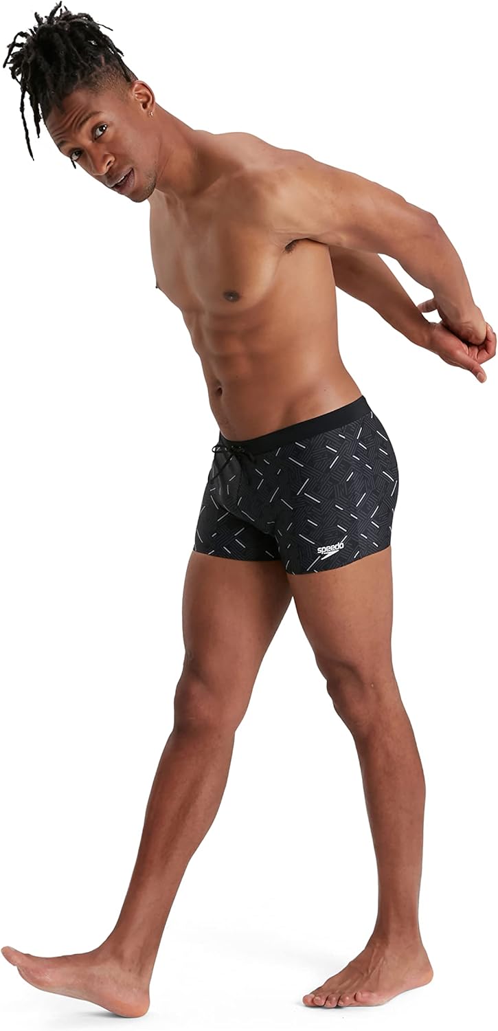Speedo Herren Valmilton Aquashort 2 Schwarz/Grau, 2 Schwarz/Grau
