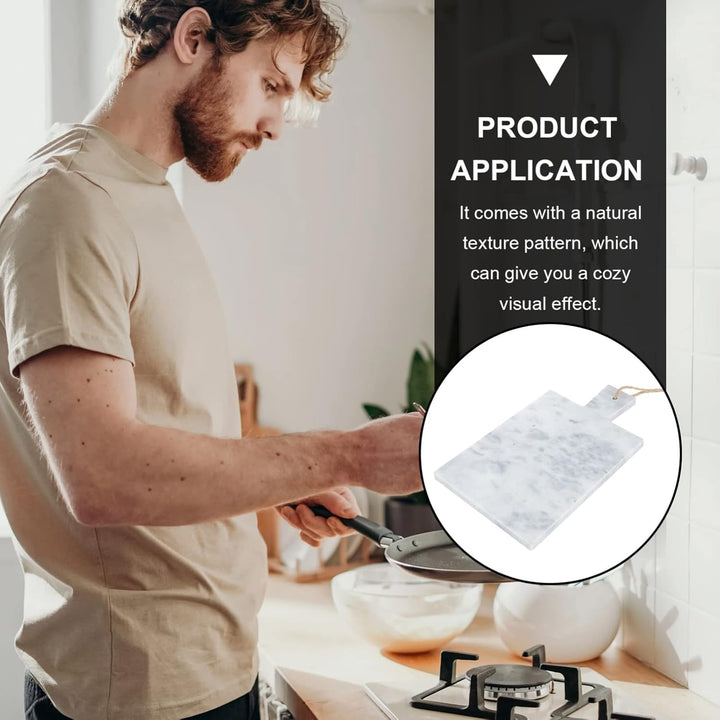 Cabilock 1stk Dessert-tablett Rundes Dekoratives Tablett Bauernhof Schneidebrett Kunststoff- Schneid