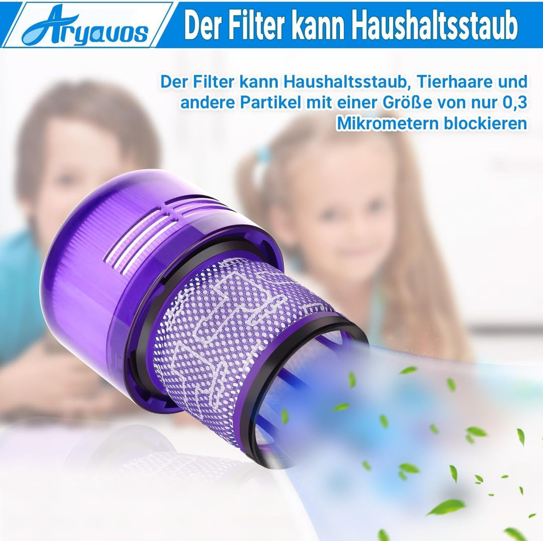 Filter für Dyson V15 V11 SV17 SV14 SV22 Staubsauger, 2 Stück Ersatzfilter Ersatzteile V11 Absolute E
