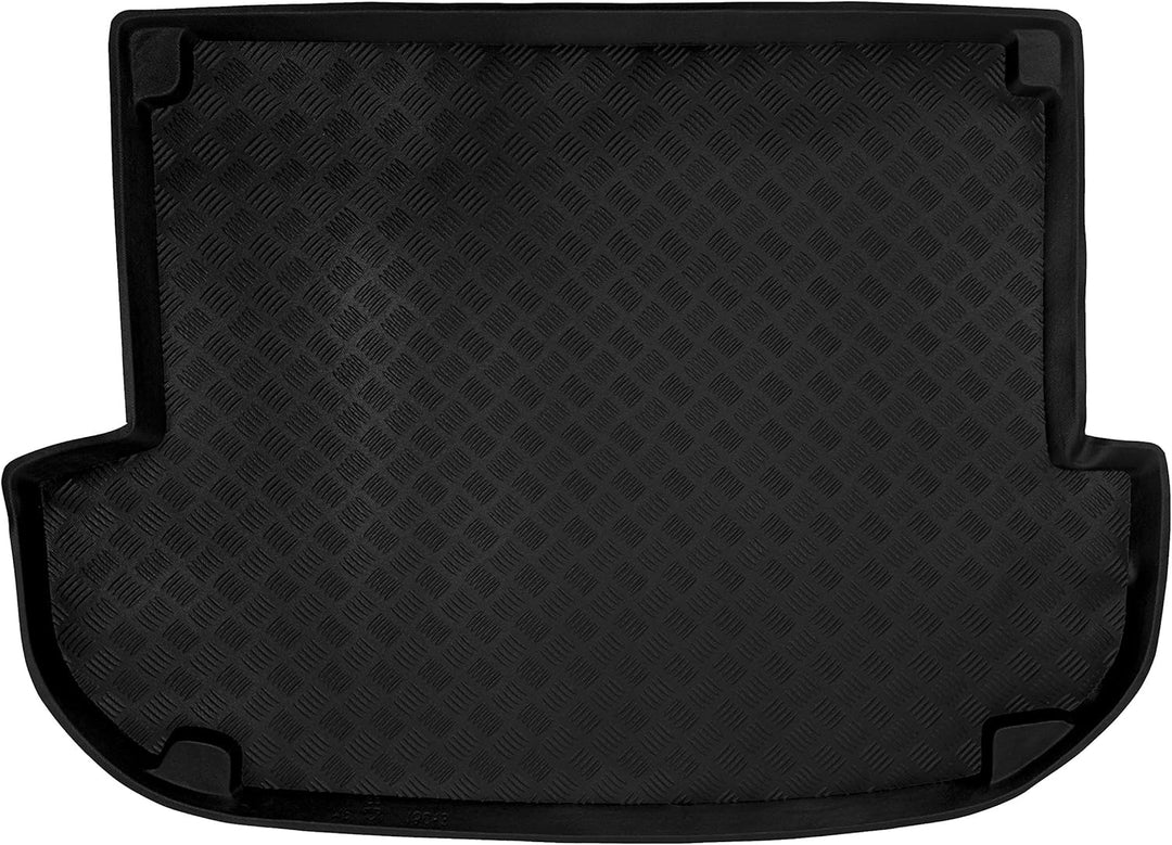 moto-MOLTICO Kofferraumwanne Laderaumwanne Kofferraummatte passend für Hyundai Santa Fe 5 Pers. 2006