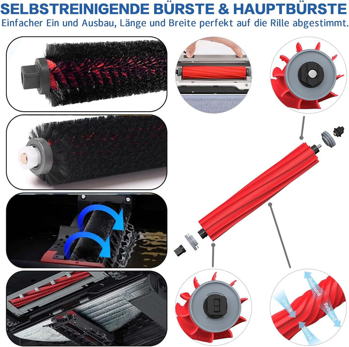 20 Stück Zubehör Für Roborock S7 Maxv Ultra, Ersatzteile Für Roborock S7 Zubehörset Pro Ultra, 1 Hau