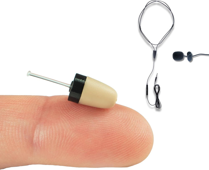 PingaOculto Spion Kopfhörer Prüfung Mini VIP Pro Unsichtbare Kopfhörer Handy mit Mikrofon mit Kabel