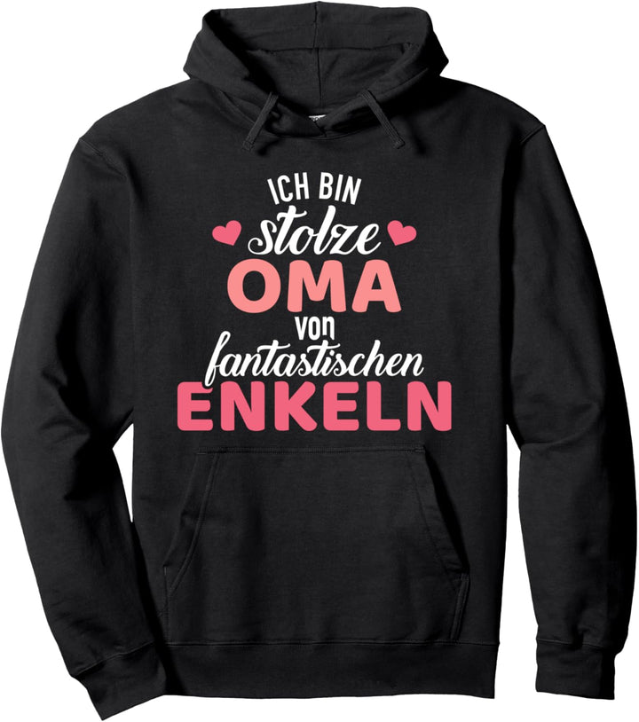 Stolze Oma von fantastischen Enkeln von Enkelkindern Pullover Hoodie
