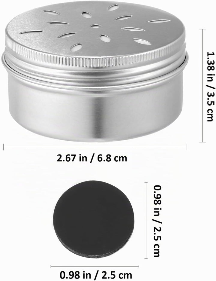 Kisangel Hundeduft Trainingsboxen Mit Magnetpunkten – 10X Geruchsdosen Aus Aluminium 2.7 Zoll Für Na