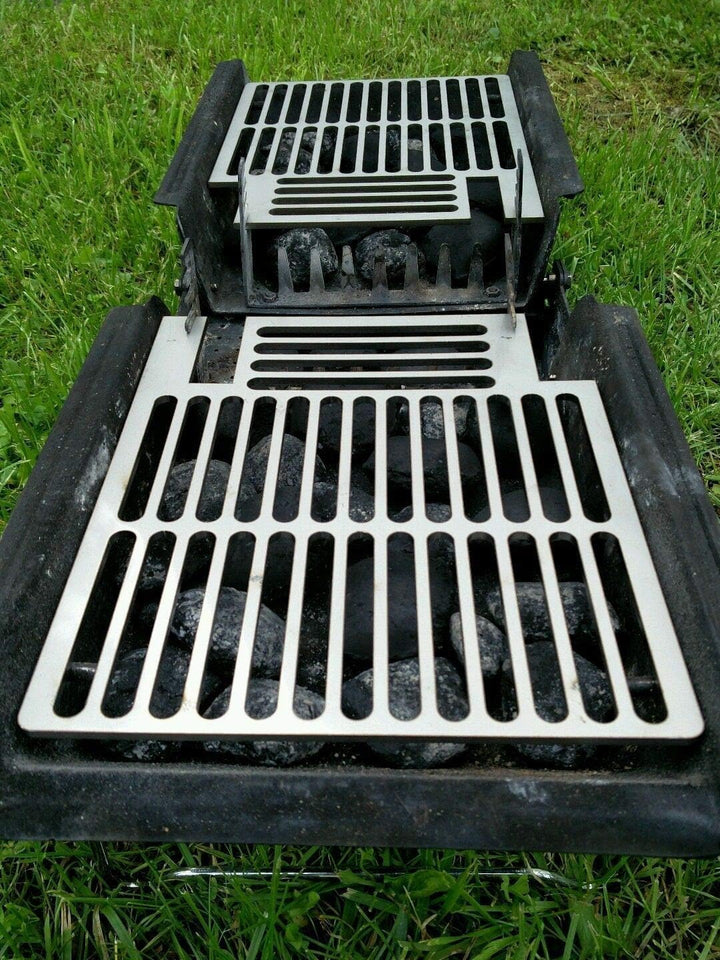 deingrillrost.de/Grillrost 1/2 f. Son of Hibachi UVM. Edelstahl VA 4 mm EE