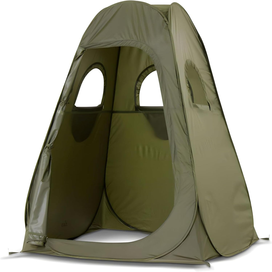 Lucx Pop-Up Angelzelt &amp; Jagdzelt - Sekundenzelt für 1-2 Personen, wasserdicht (5.000 mm), 200x150x15