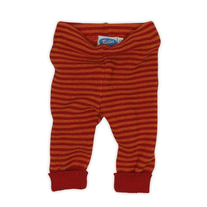 Reiff - Ringellegging 98/104 in burgund/cayenne - erstellt von Wollbody®