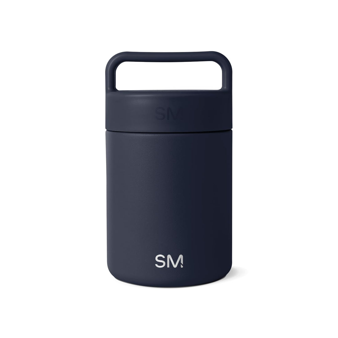 Simple Modern Thermobehälter für Essen | Warmhaltebehälter Edelstahl | Provision | 350ml | Deep Ocea
