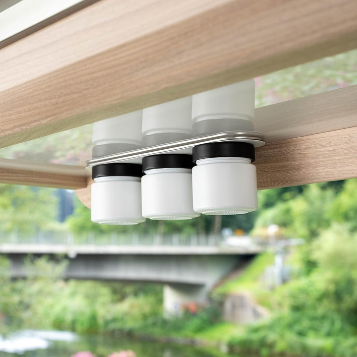 silwy® Feinkost-Magnetgläser 3er-Set (ALL WHITE 125ml)