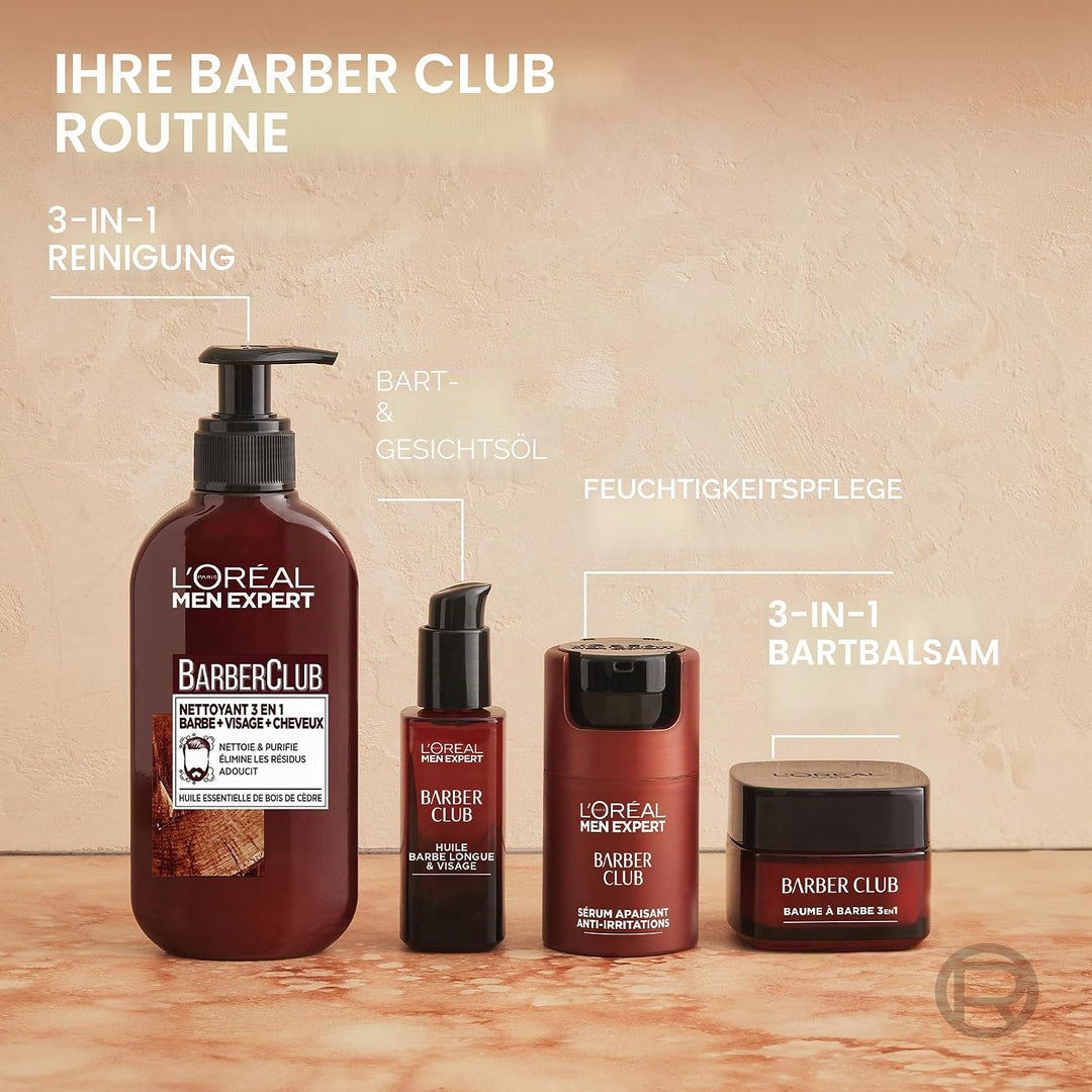 L'Oréal Men Expert BarberClub Herrenöl mit ätherischem Zedernholz 30 ml, 1 Stück
