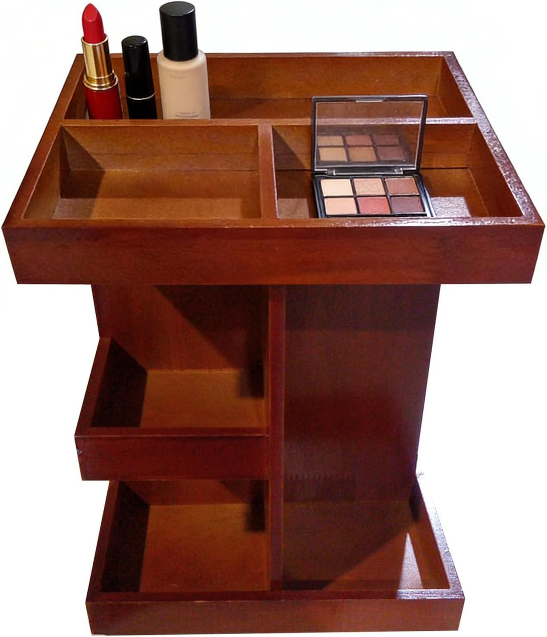 Makeup Organizer Drehbar - Makeup Aufbewahrung Organizer 360 Drehbarer Ständer - Aufbewahrungsstände