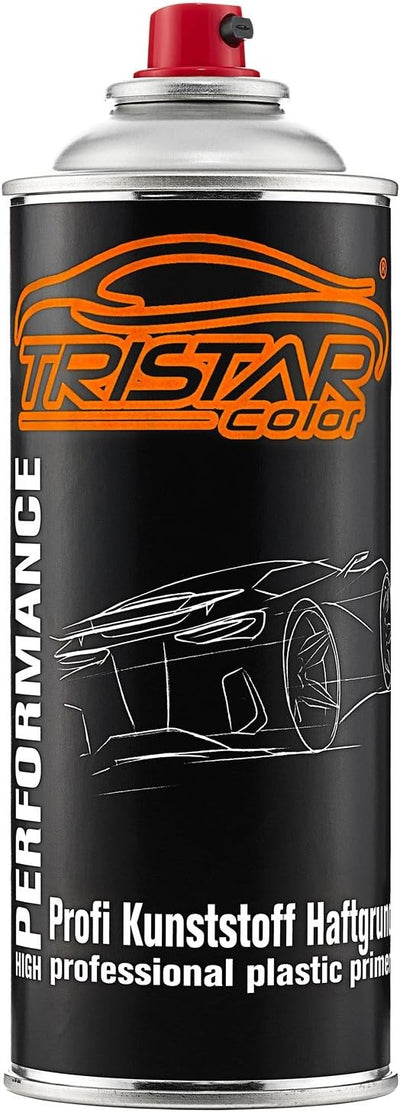 TRISTARcolor Autolack Spraydosen Set für Kunststoff Stossstange für Audi LY9T Mythosschwarz Perl Haf