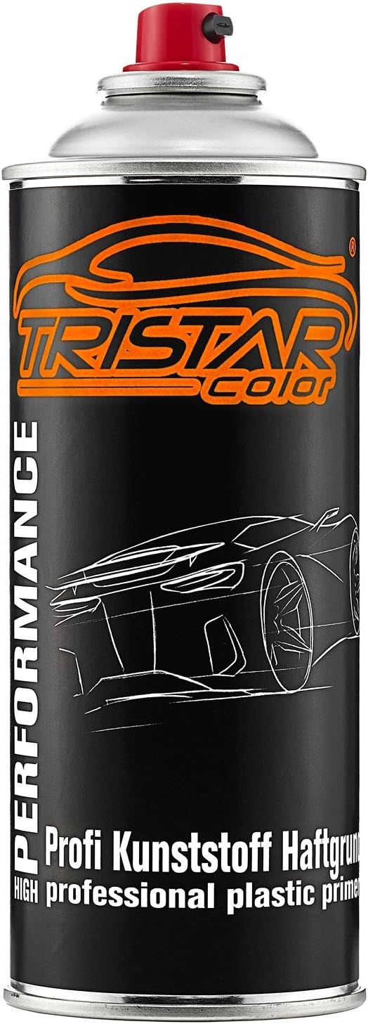 TRISTARcolor Autolack Spraydosen Set für Kunststoff Stossstange für Audi LY9T Mythosschwarz Perl Haf