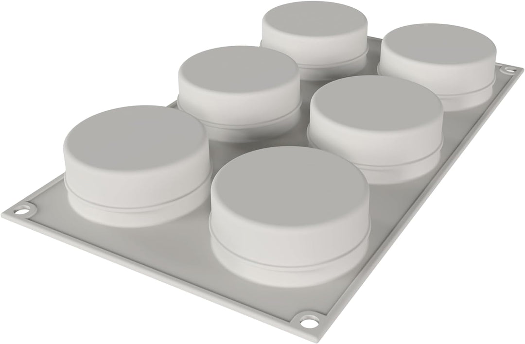 silikomart - Mini DRESS - Silikon Mould Nr. 6 ø70 H 30 mm, Grau