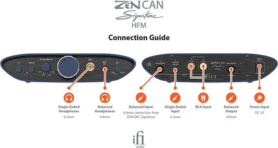 iFi Zen Can Signature HFM - Symmetrischer Desktop-Kopfhörerverstärker und -Vorverstärker mit 4,4-mm-