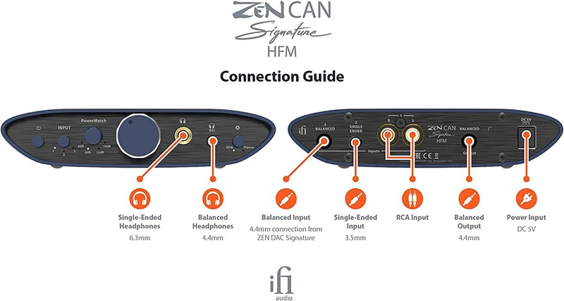 iFi Zen Can Signature HFM - Symmetrischer Desktop-Kopfhörerverstärker und -Vorverstärker mit 4,4-mm-