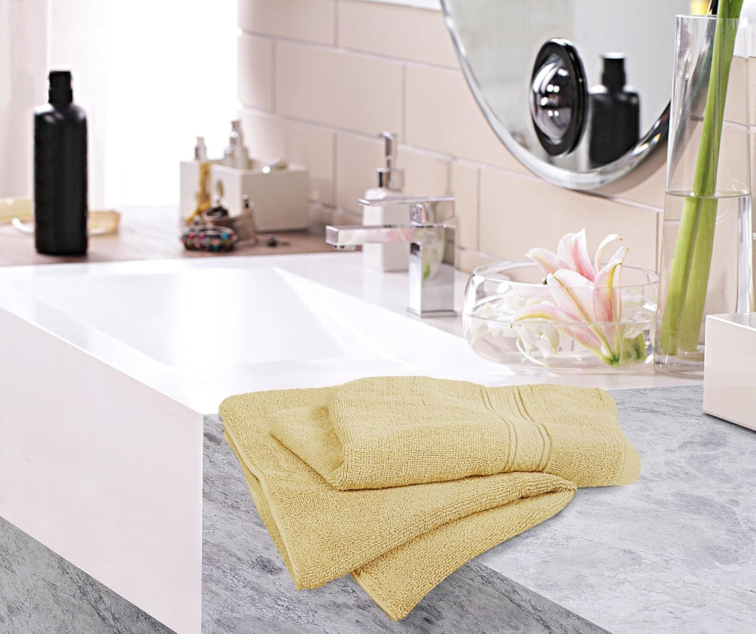 Utopia Towels Handtücher, Baumwolle, 600 g/m², 6 Stück Beige, Beige