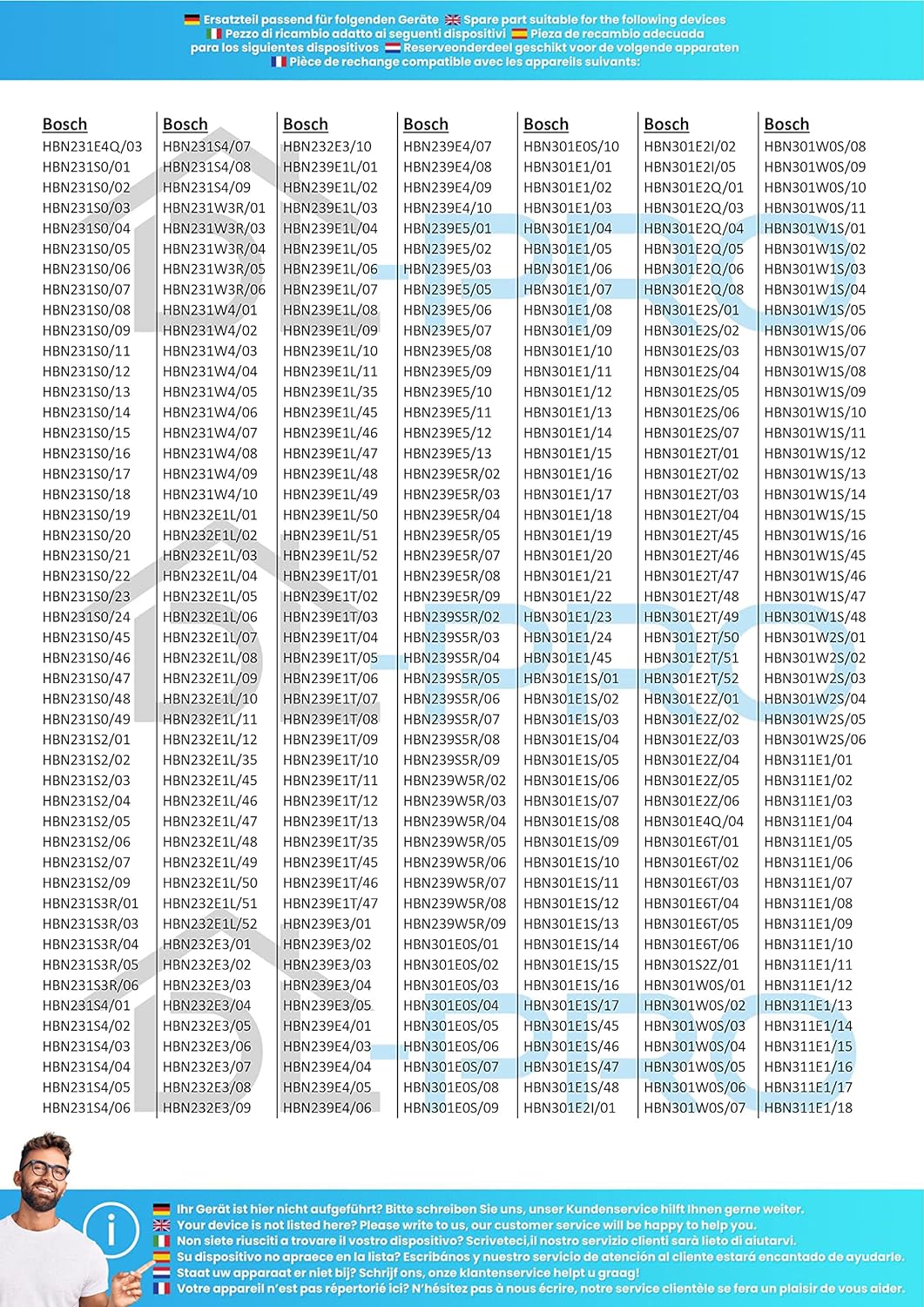 DL-pro Unterhitze Heizelement für Bosch Siemens Constructa 682466 00682466 EIKAPL 1317 60423 Heizung