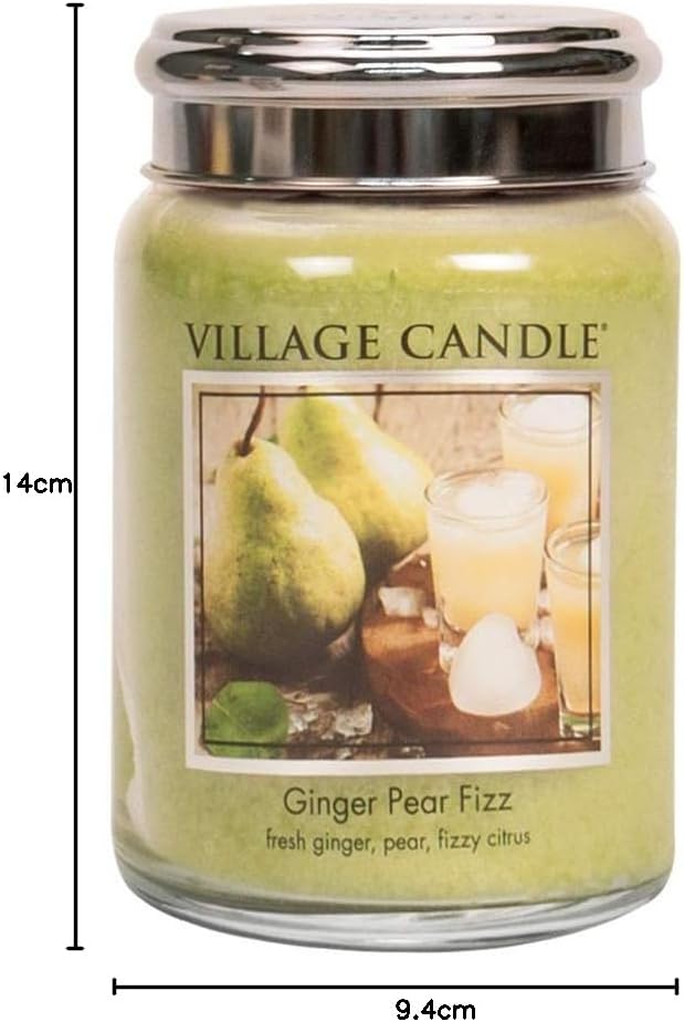 Village Candle - Kerze - Duftkerze - Tradition - Ginger Pear Fizz - 626g