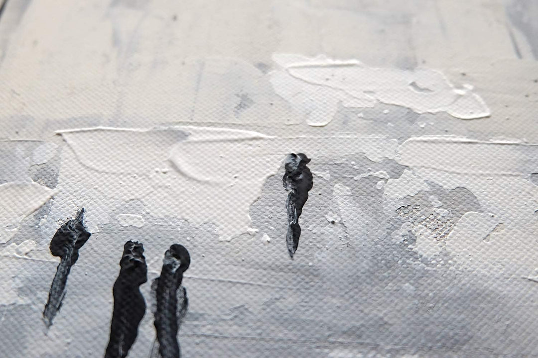 Monica Mirafiori I 100% HANDGEMALT I Gemälde It's Raining I 120x60cm | Gemälde Handgemalt | Acrylgem
