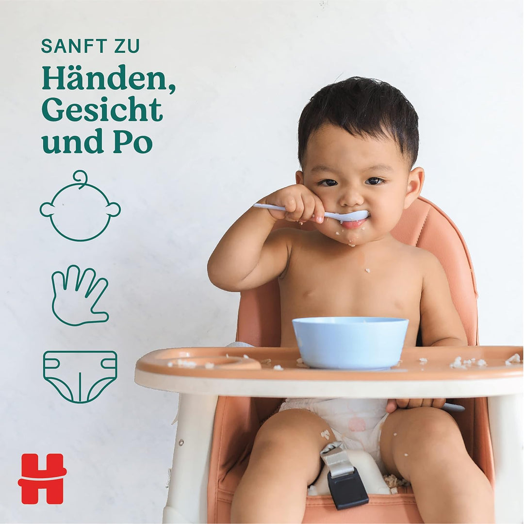 Huggies Baby-Feuchttücher All Over Clean, Für den ganzen Körper, Dezent und frisch, 10 x 56 Tücher,