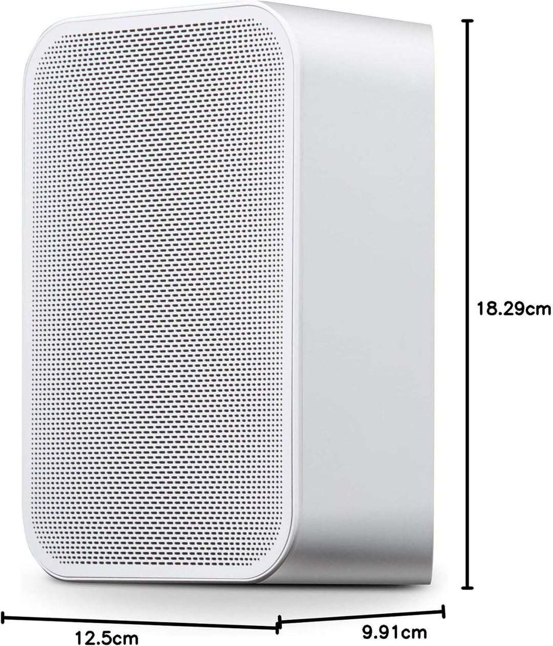 Bluesound Pulse Flex 2i tragbarer kabelloser Streaming-Lautsprecher - Weiss White, White