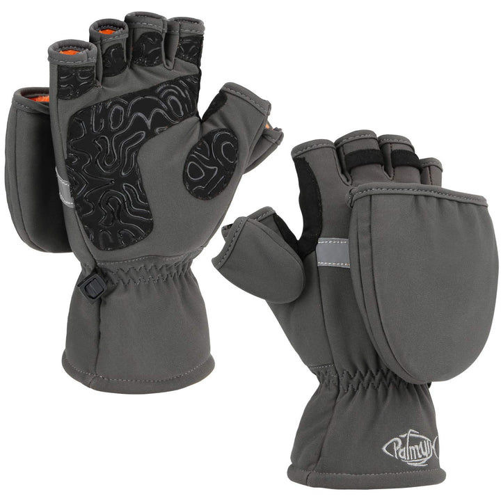 Palmyth Handschuhe zum Eisangeln, wandelbare Fäustlinge, fingerloser Fausthandschuh mit Thinsulate 3