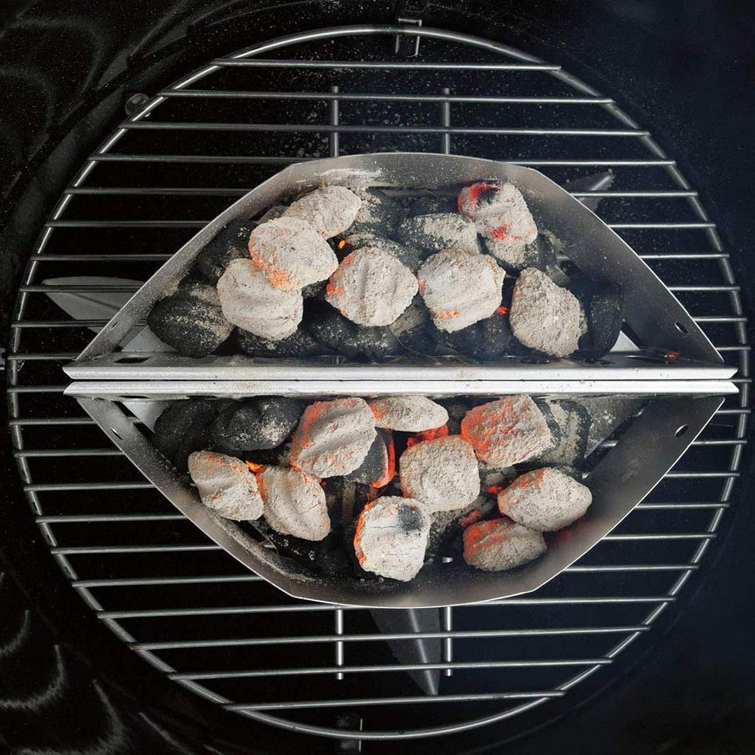 WELL GRILL 7403 Char-Basket Holzkohlekörbe Kohlekorb Charcoal Briquet Holders für Weber Master Touch