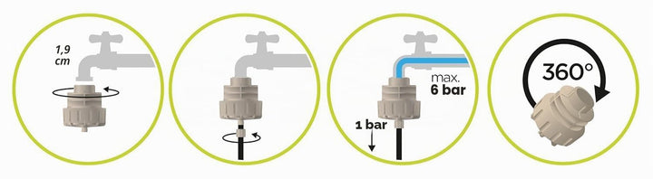 Tropf-Blumat Druckreduzierer