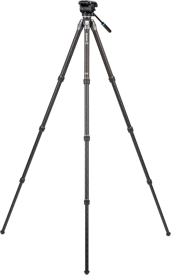 BENRO Trepied Vidéo Carbone Tortoise 34CLV+S4PRO - TTOR34CLVS4PRO