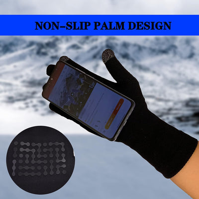 OTTERSHELL Warme Handschuhe für den Winter, wasserdicht, atmungsaktiv, mit Touchscreen, für alle Out