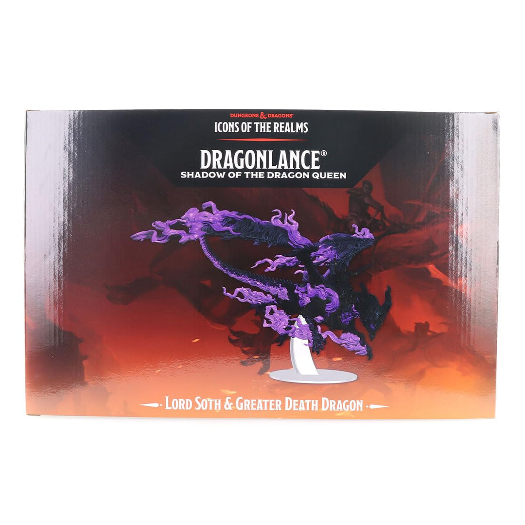 WizKids D&amp;D Icons of The Realms Dragonlance Miniaturen vorbemalt Lord SOTH on Greater Death Dragon (