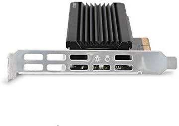 ICY DOCK EZConvert EX Pro MB987M2P-1B nimmt eine M.2 NVMe PCIe SSD bis 110mm Länge in einem PCIe 4.0